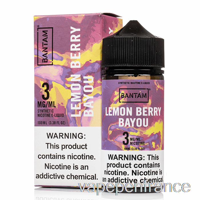 Bayou Aux Baies De Citron - Vape Bantam - Stylo Vape 100ml 0mg
